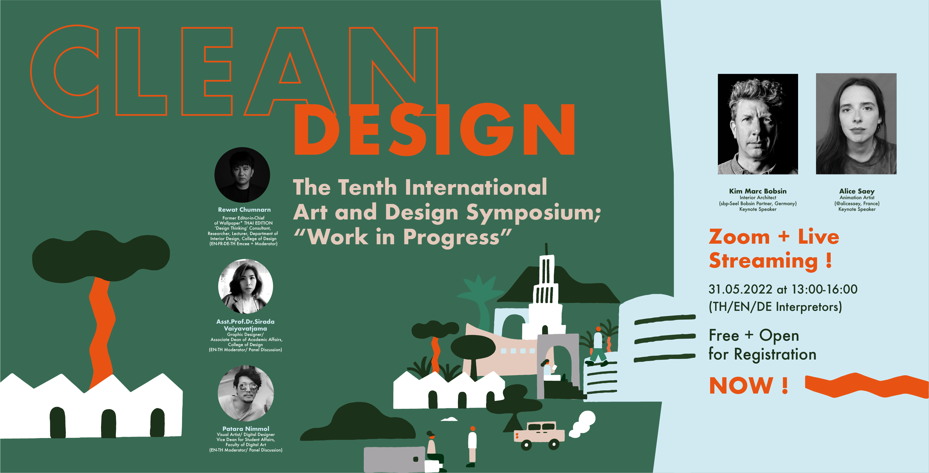 The Tenth International Arts and Design Symposium “Work in Progress : CLEAN DESIGN”